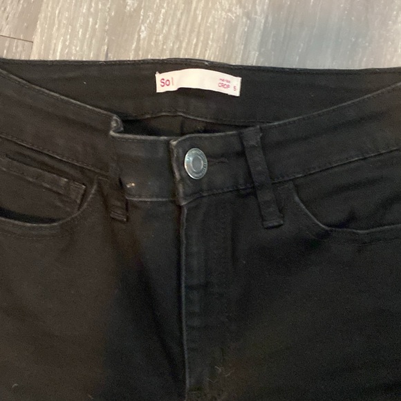 SO size 5(27) bundle of 3 black jeans - Picture 2 of 4